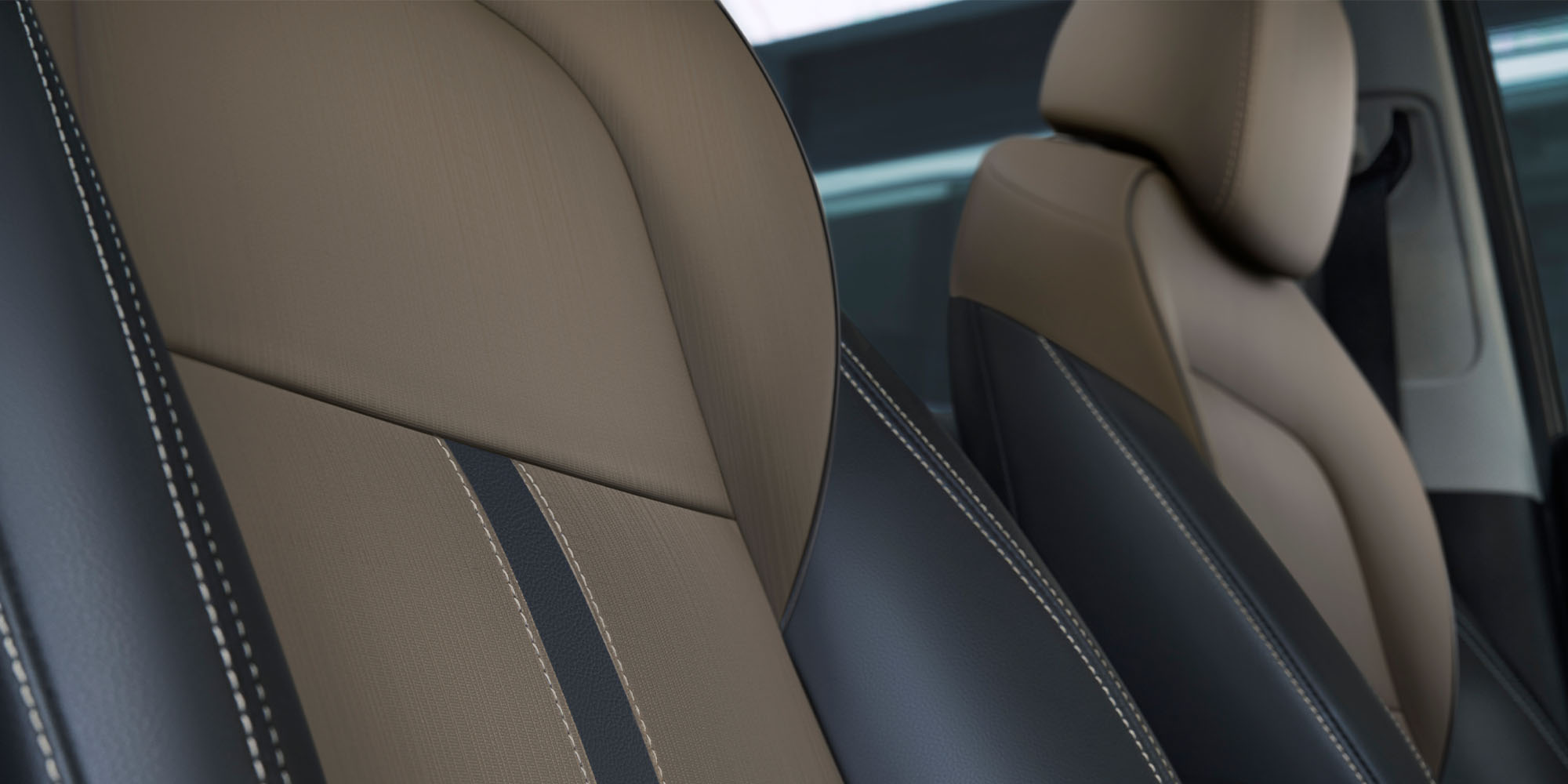 Detalle de asientos de la Chevrolet Tracker