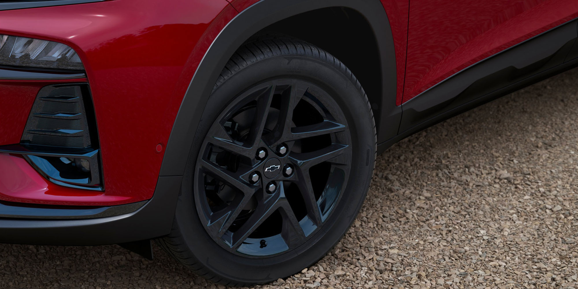 Rin negro de Chevrolet Tracker