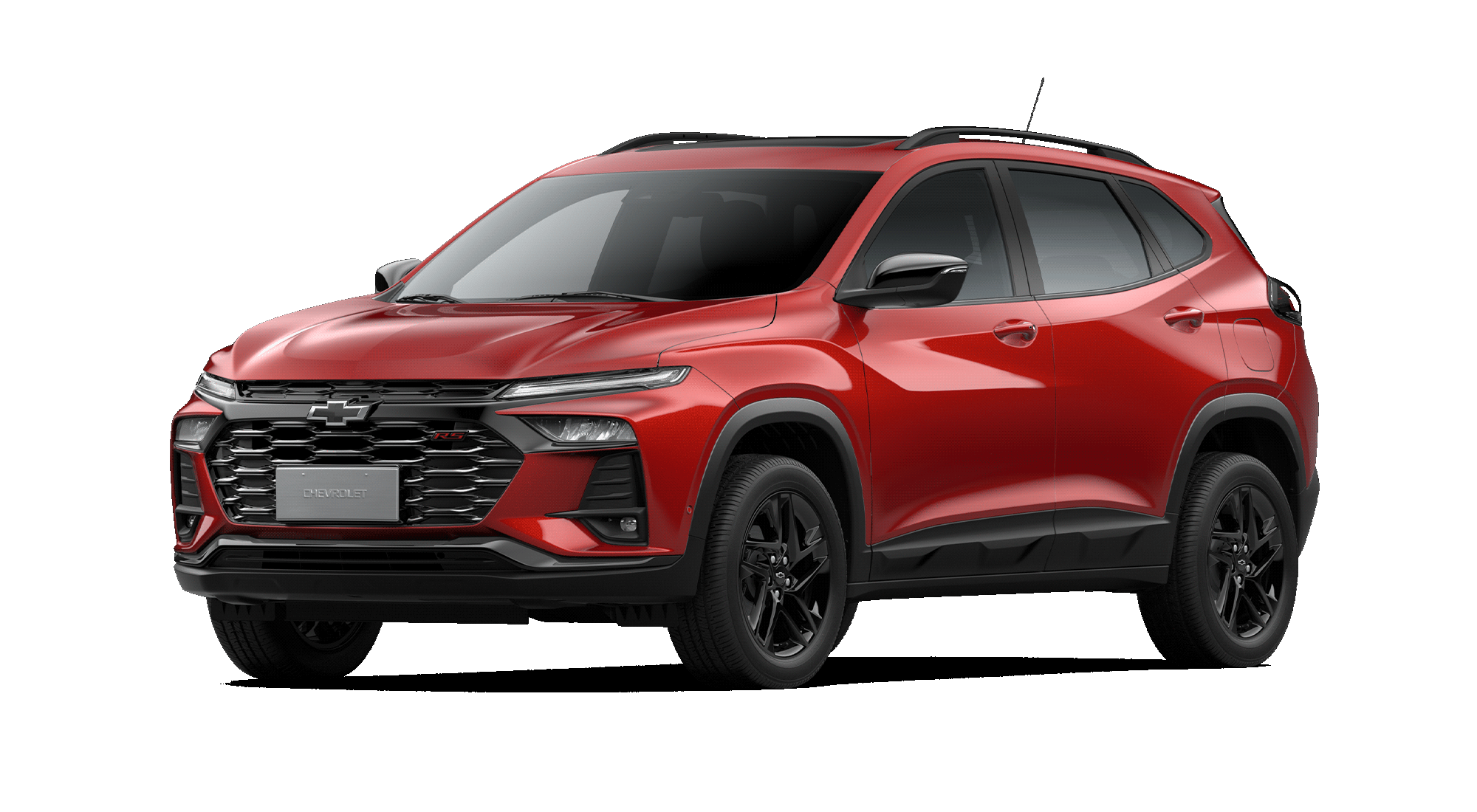 Tracker RS en rojo fuego.