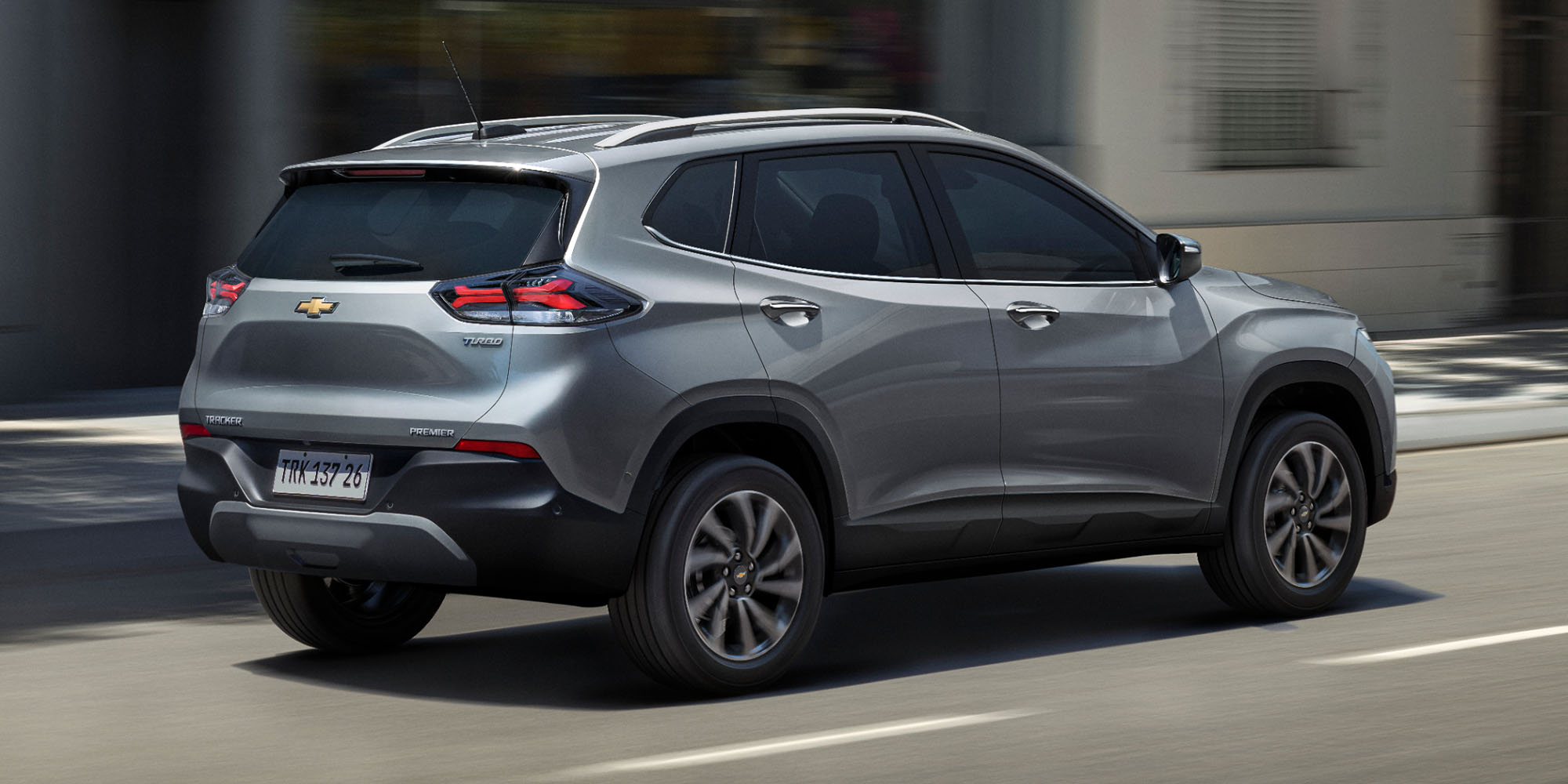 Chevrolet Tracker gris